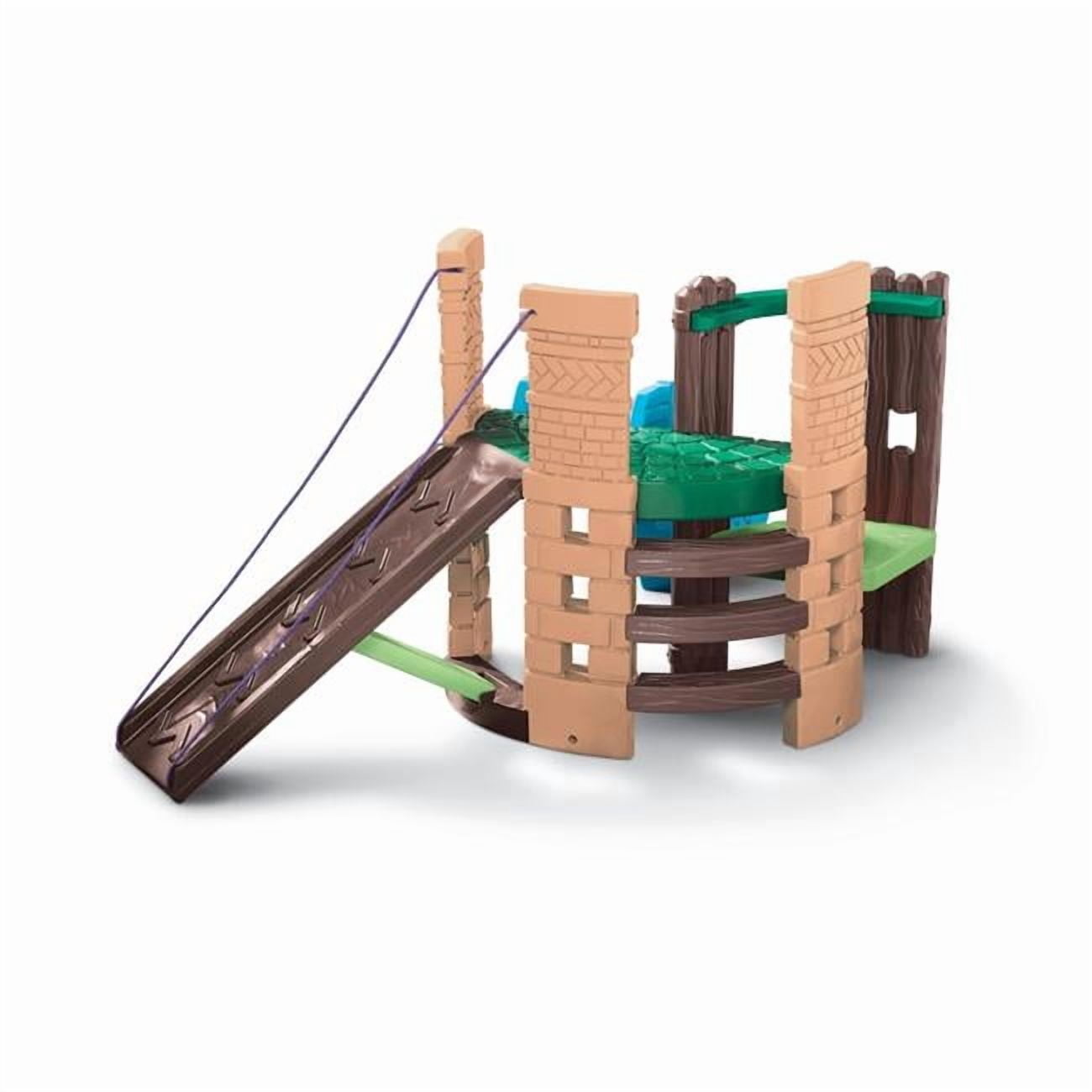 Asonic NT86763 Little Tikes 2-in-1 Castle Climber, Brown