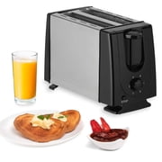 Asoricing 2 Slice Toaster, 6 Toast Settings with Cancel Function, Removable Crumb Tray for Easy Cleaning, Wide Slot Toaster for Breads, Bagels, English Muffins & Waffles