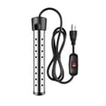 thumbnail image 1 of Asoricing Water Heater, 1500W Electric Water Heater, Stainless Steel Texture, Home and Office Travel Heater Suitable for Pools, Black, 1 of 8