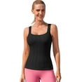 thumbnail image 1 of Asoul Workout Tank Tops for Women,Built in Bras Padded,Sleeveless Athletic Yoga Shirts, 1 of 1