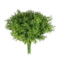 thumbnail image 1 of Asparagus Artificial Plants Real Touch Plastic Bush Greenery Faux Shrubs - 10pcs Bulk (Dark Green), 1 of 11