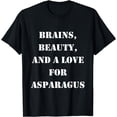 thumbnail image 1 of Asparagus Design Vegetable Funny Asparagus T-Shirt, 1 of 4
