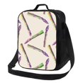 Asparagus Print hilarious School Lunch Box for Boys Girls, Reusable