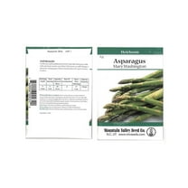 Asparagus Vegetable Garden Seeds - Mary Washington - 2 Gram Packet: Approx 40 Seeds - Non-GMO, Heirloom Gardening Seed