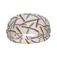 Asparagus colorful Print Sweat Bands Headbands for Women Men Wicking