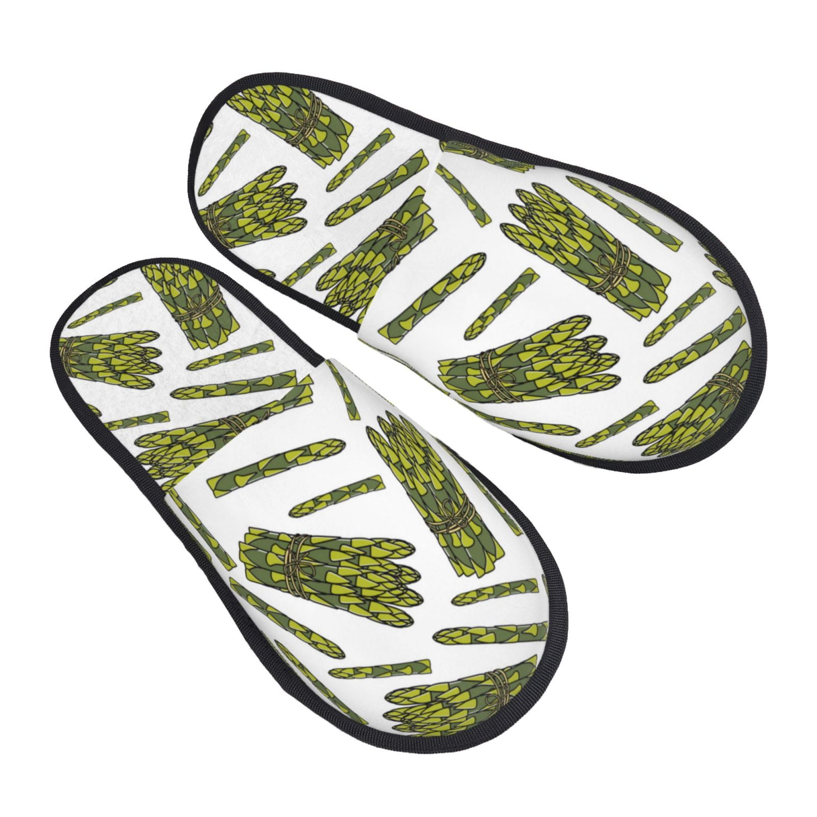 Asparagus print Slippers for Women, House Slippers for Women Indoor