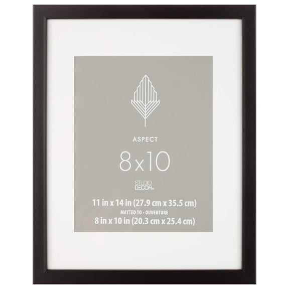 Studio Decor Aspect Black Frame with Mat