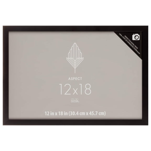 Studio Decor Aspect Black Narrow Frame