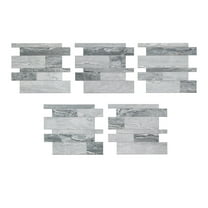 Aspect Peel and Stick Collage Tile in Ocean Corridor (5-Pack)