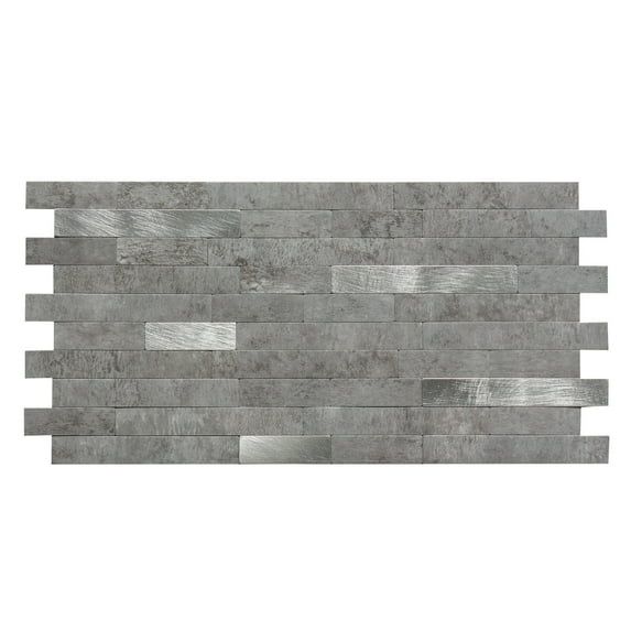 Aspect Peel & Stick Collage Tile in Cloud Shimmer (2pk)