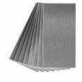thumbnail image 1 of Aspect Peel and Stick Backsplash 3in x 6in Brushed Stainless Long Grain Metal Tile for Kitchen and Bathrooms (8-Pack), 1 of 4