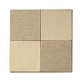 thumbnail image 1 of Aspect Peel and Stick Backsplash Square Champagne Matted Metal Tile Sample for Kitchen and Bathrooms (Sample), 1 of 1