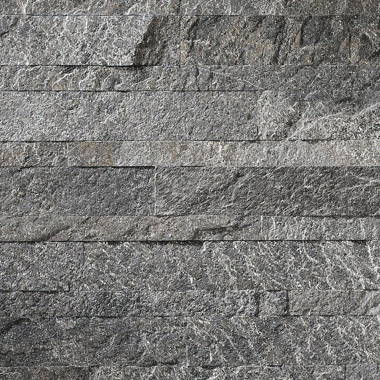 Aspect Peel and Stick Stone Overlay Kitchen Backsplash Sample Frosted