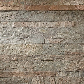 Aspect Peel and Stick Stone Overlay Kitchen Backsplash Sample- Tarnished Quartz (6" x 6" Sample)
