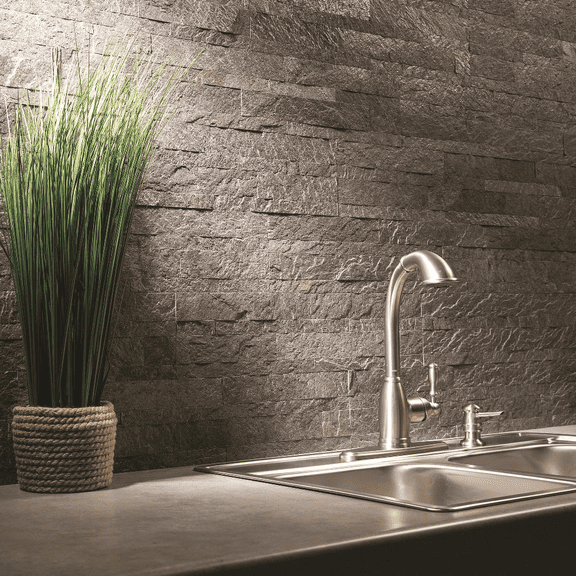 Aspect Stone Backsplash Peel & Stick - Pack of 4  Residential Use, Standard Application
