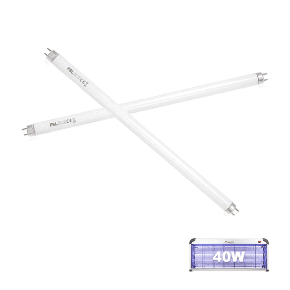 Aspectek Indoor Long Lasting Electronic Insect Killer, White, 2 Count