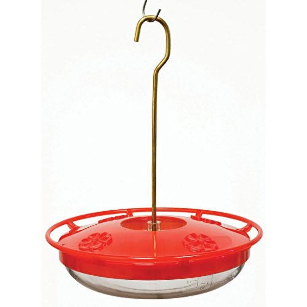 Aspects 429 HummZinger HighView Hanging Hummingbird Feeder Red 12 oz