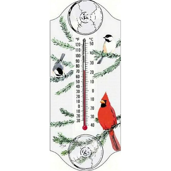 Aspects ASPECTS115 Cardinal Chickadee Thermometer