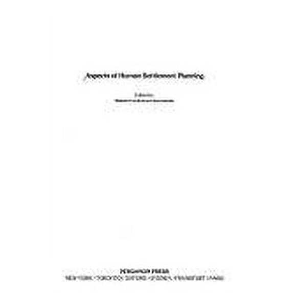 Pre-Owned Aspects of Human Settlement Planning 9780080220116 Used