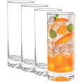 thumbnail image 1 of Aspen  15 oz Tall Glasses for Kitchen Manhattan Highball Glasses - Set of 6, 1 of 1