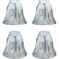 thumbnail image 1 of Aspen 3-Light Creative Smoky Alabaster Replacement Glass Shade, 1 of 5
