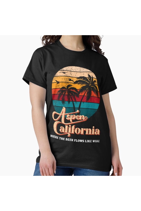 Aspen California My Favorite People Funny Movie G8891 Unisex T-Shirt, Up to Size 5XL