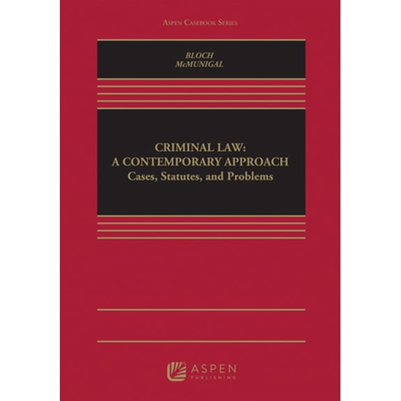 Pre-Owned Criminal Law: A Contemporary Approach (Hardcover) 0735539650 9780735539655
