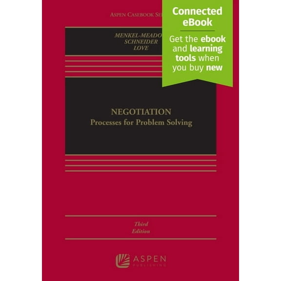 Aspen Casebook Negotiation: Processes for Problem Solving [Connected Ebook], (Paperback)