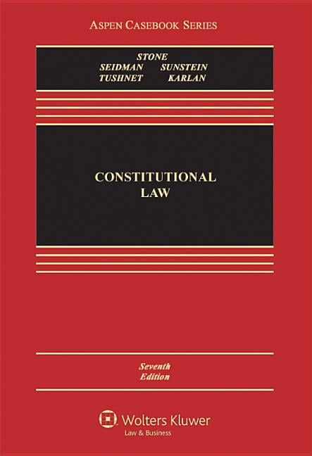 Casebooks:　Aspen　(Edition　Constitutional　Law　7)　(Hardcover)