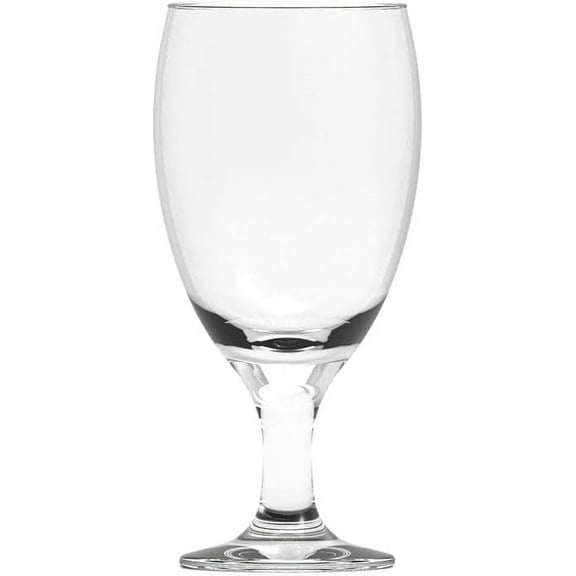 Aspen Collection Water Goblet Glass Set, 12 Pieces, 16.5 oz Stemmed Glasses$$Home Decor, Kitchen, & Other