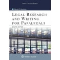 thumbnail image 1 of Pre-Owned Aspen College: Legal Research and Writing for Paralegals (Paperback), 1 of 1