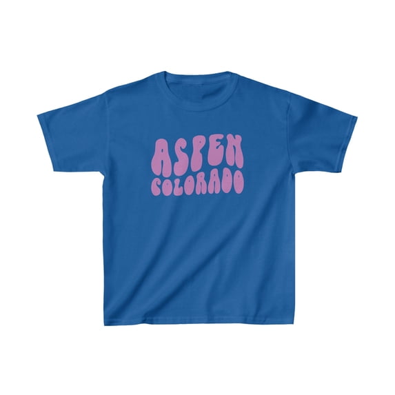 Aspen Colorado Kids Shirt Gifts Youth Tee Tshirt