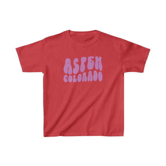 Aspen Colorado Kids Shirt Gifts Youth Tee Tshirt