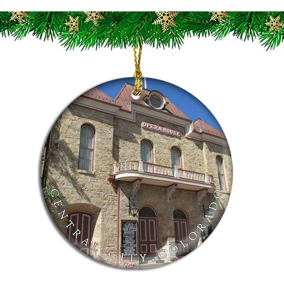 Aspen Colorado USA Creative Christmas Decorations Travel Souvenirs Personalized Christmas Tree Pendants Ornaments Gifts