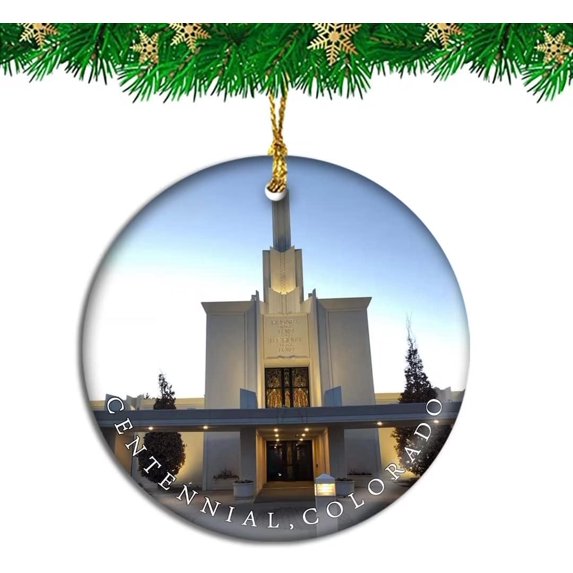 Aspen Colorado USA Creative Christmas Decorations Travel Souvenirs Personalized Christmas Tree Pendants Ornaments Gifts