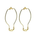 thumbnail image 1 of Aspen Creative 20005-12 Lamp Harp with Saddle (2 Pack), 7", Polished Brass, 1 of 6
