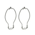 thumbnail image 1 of Aspen Creative 20005-22, 7" Lamp Harp with Saddle in Satin Nickel Finish, 2 Pack, 1 of 5