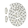 thumbnail image 1 of Aspen Creative 21108-51, 6 Feet Heavy Duty Chain & Quick Link Connector in Antique Brass, 11 Gauge, 1 of 5
