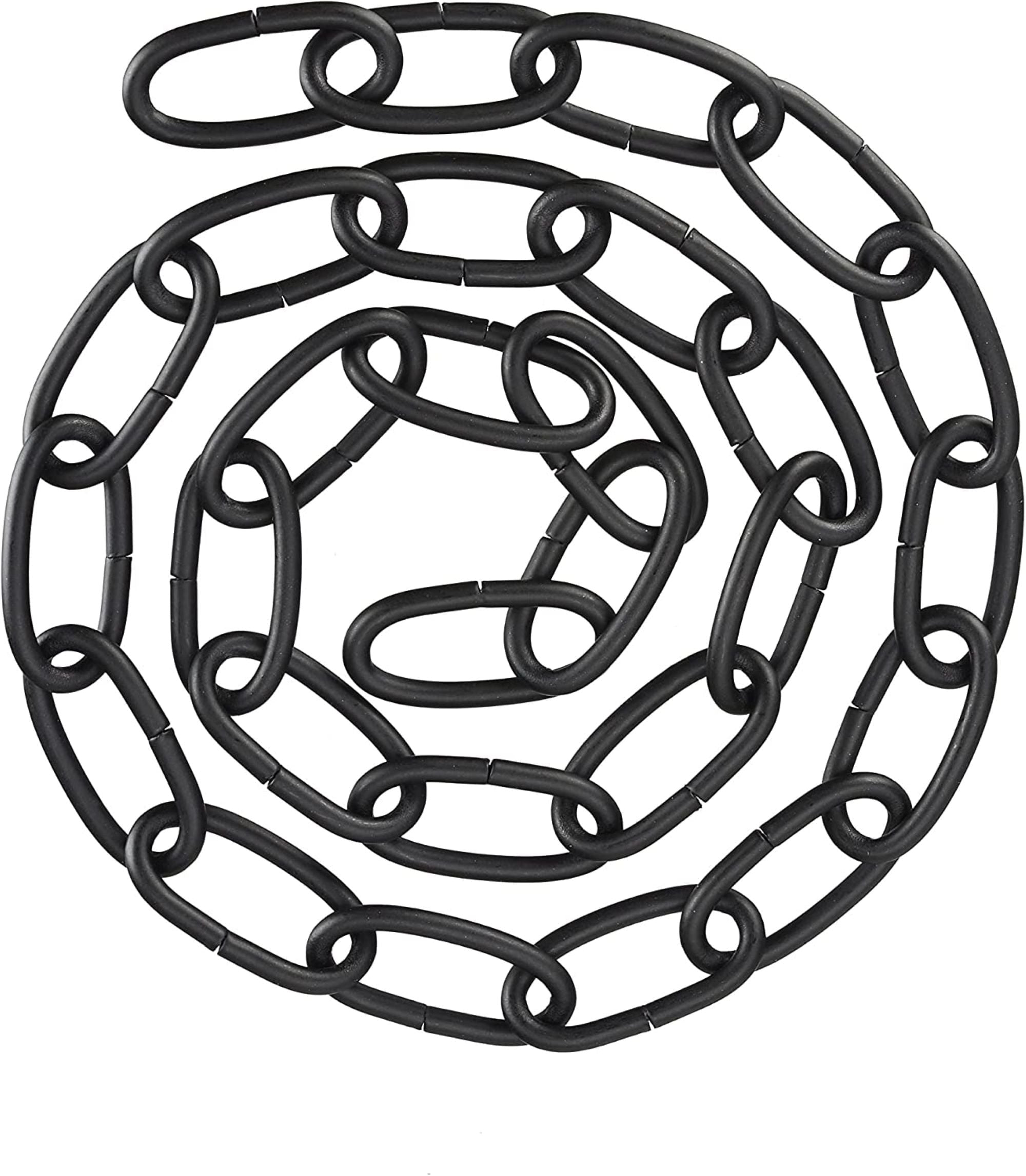 3-Foot Black Heavy Duty Steel Chain for Hanging Fixtures