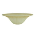 thumbnail image 1 of Aspen Creative 23092-01 Amber Transitional Style Replacement torchiere Glass Shade, 1 of 5
