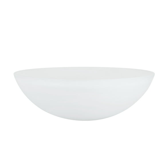 Aspen Creative 23098-01 Frosted Transitional Style Replacement Torchiere Glass Shade