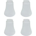 thumbnail image 1 of Aspen Creative 23126-4 Transitional Frosted Ceiling Fan Replacement Glass Shade.2-1/8"Fitter,4-5/8"Diameter x 4-5/8"Height.4 Pack, 1 of 6