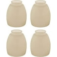 thumbnail image 1 of Aspen Creative 23159-4 Tranditional Amber Ceiling Fan Replacement Glass Shade.2-1/4"Fitter,4-1/4"Diameter x 4-7/8"Height.4 Pack, 1 of 5