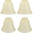 thumbnail image 1 of Aspen Creative 23171-4 Transitional Amber Ceiling Fan Replacement Glass Shade.2-1/8"Fitter,5-1/2"Diameter x 4-3/4"Height.4 Pack, 1 of 6