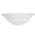 thumbnail image 1 of Aspen Creative 23502-01, Etched Alabaster Traditional Glass Shade for Medium Base Socket Torchiere Lamp, Swag Lamp and Pendant,15" Diameter x 5" Height., 1 of 5