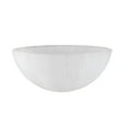 thumbnail image 1 of Aspen Creative 23516-11,Frosted/Fabric Painted Glass Shade for Medium Base Socket Torchiere Lamp, Swag Lamp and Pendant,13" Diameter x 5-3/4" High., 1 of 5