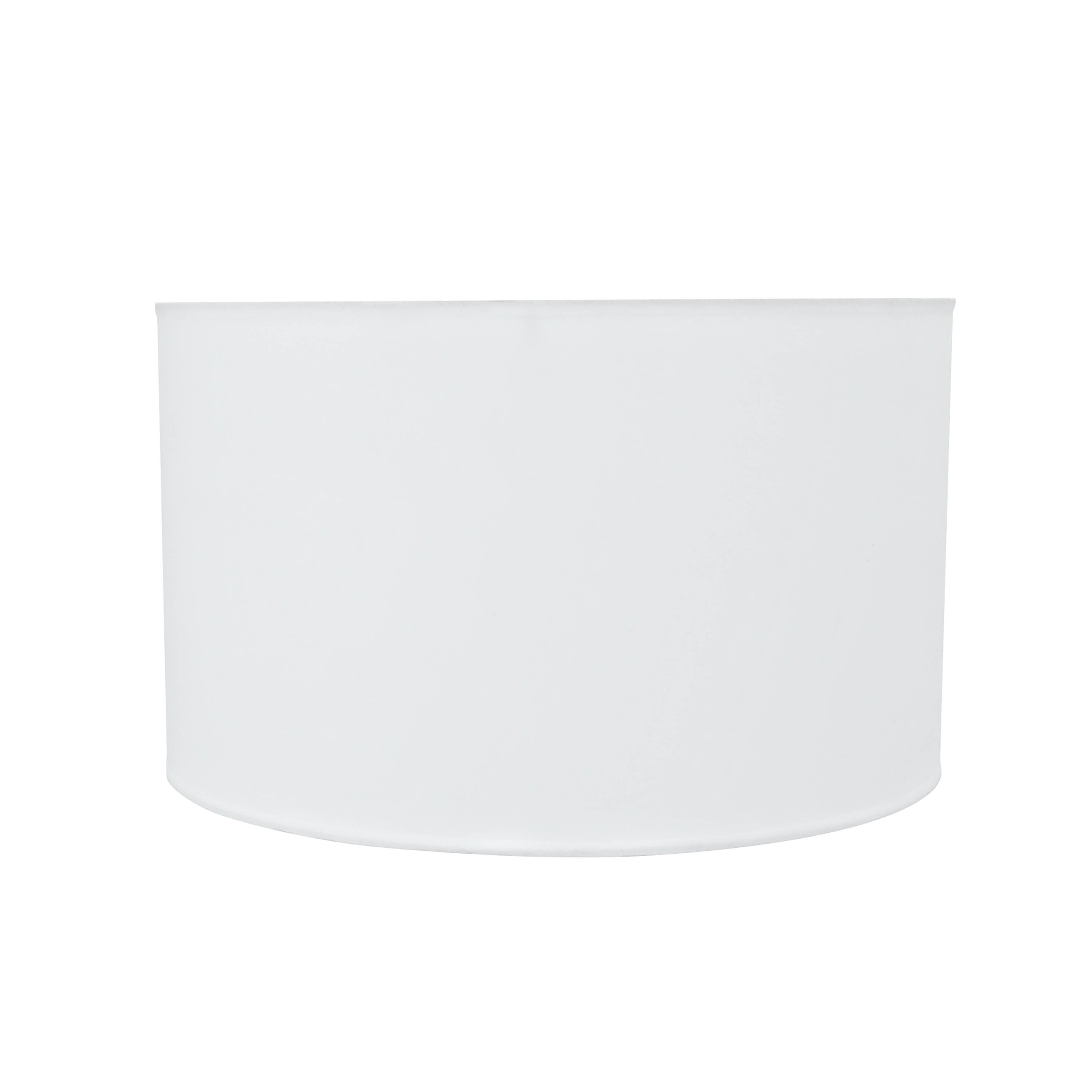 Aspen Creative 31007 Transitional Hardback Drum (Cylinder) Shape Spider Construction Lamp Shade in Off White, 17" wide (17" x 17" x 10")
