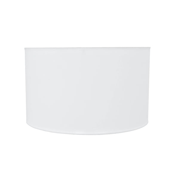 Aspen Creative 31007 Transitional Hardback Drum (Cylinder) Shape Spider Construction Lamp Shade in Off White, 17" wide (17" x 17" x 10")