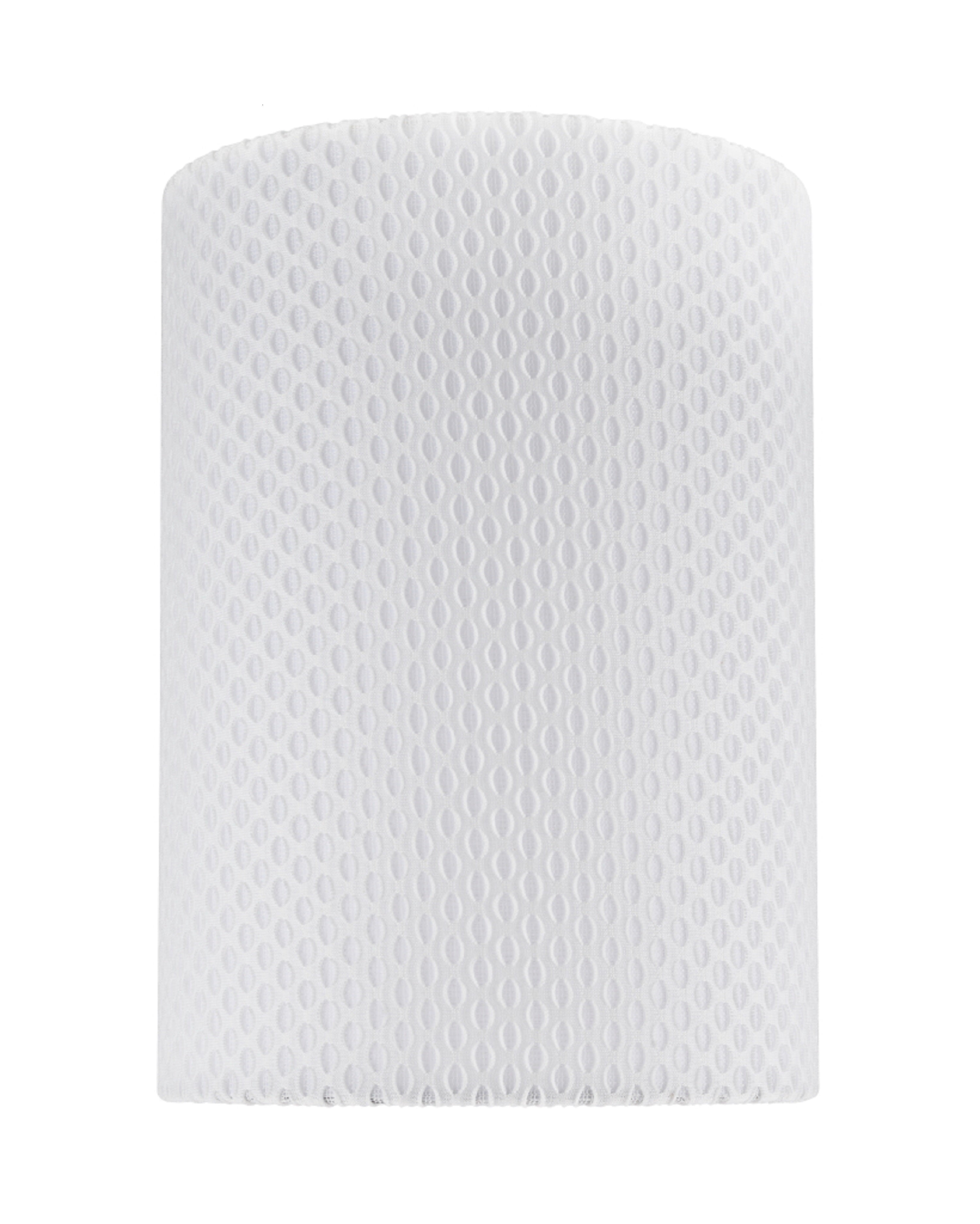 Aspen Creative 31033 Transitional Hardback Drum (Cylinder) Shape Spider Construction Lamp Shade in Off-White, 8" wide (8" x 8" x 11")