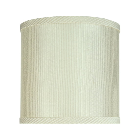 Aspen Creative 31059 Transitional Drum (Cylinder) Shaped Spider Construction Lamp Shade in Off White, 8" wide (8" x 8" x 8")